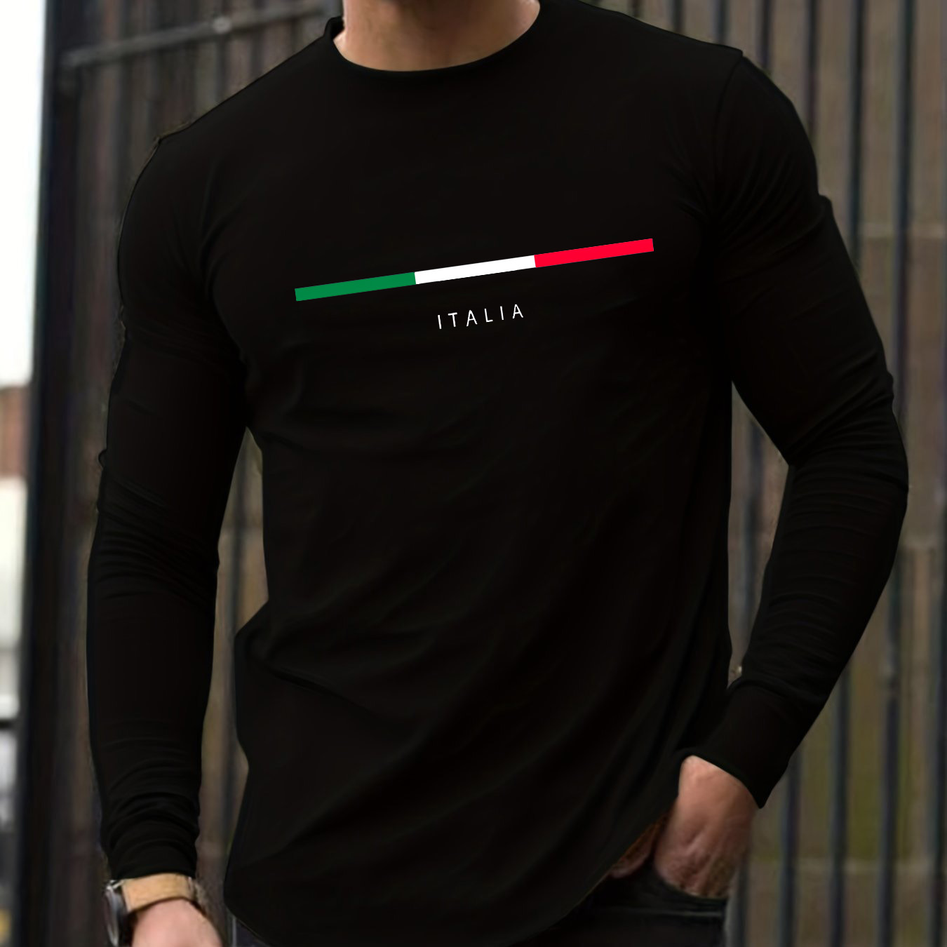 Men'S Fashion Undershirt - T-shirt versatile casual da uomo a