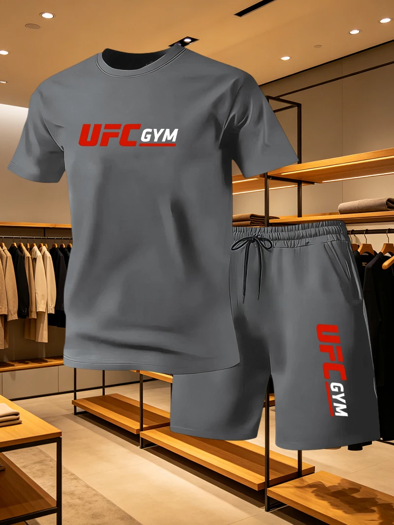 Men'S Fashion Undershirt - Completo Sportivo Estivo da Uomo: T-shirt