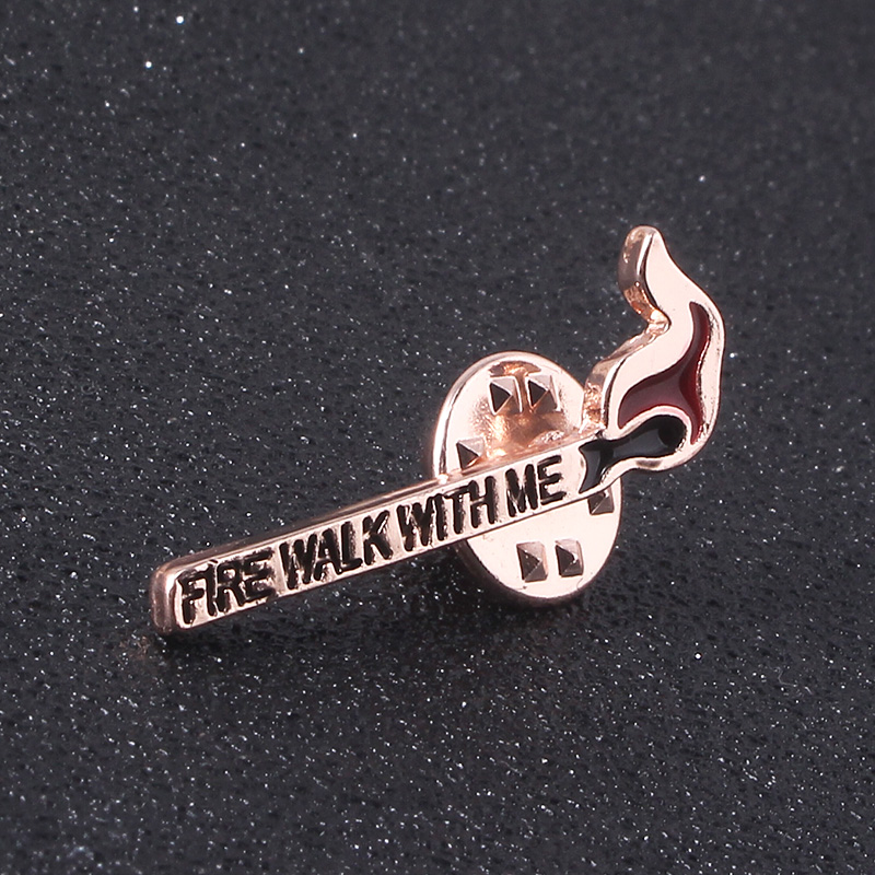 Jeans Shirt Fashion For Men - Spilla con stemma smaltato Twin Peaks