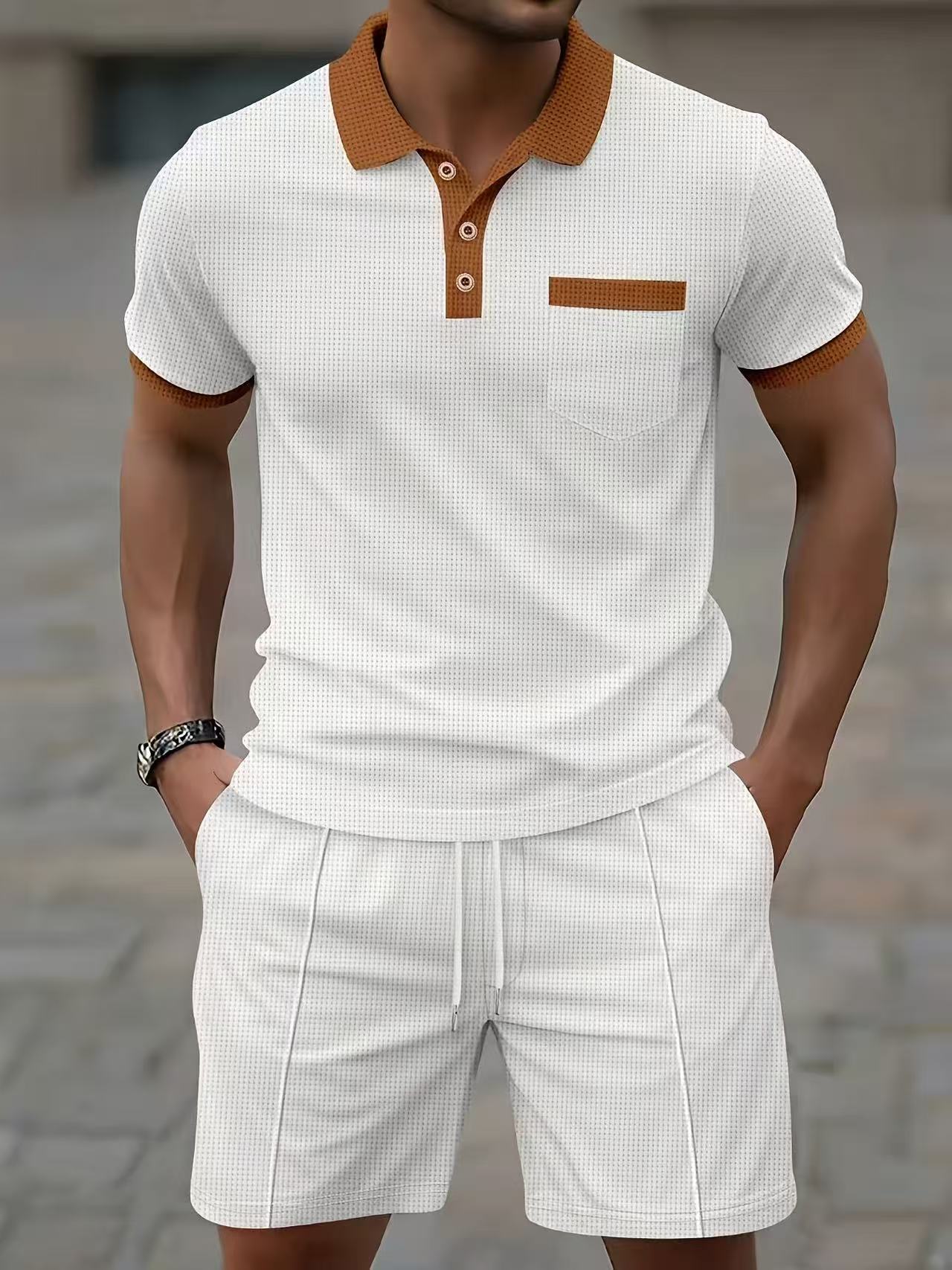 Men'S Fashion Undershirt - Completo set estivo da uomo: T-shirt