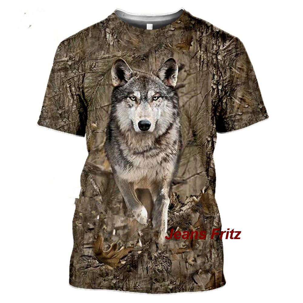 2023 Camouflage caccia animali - Jeans Shirt Fashion For Men recensione e prezzo