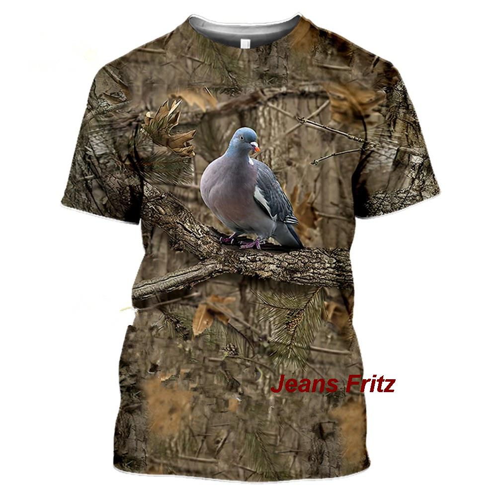 2023 Camouflage caccia animali - Jeans Shirt Fashion For Men recensione e prezzo