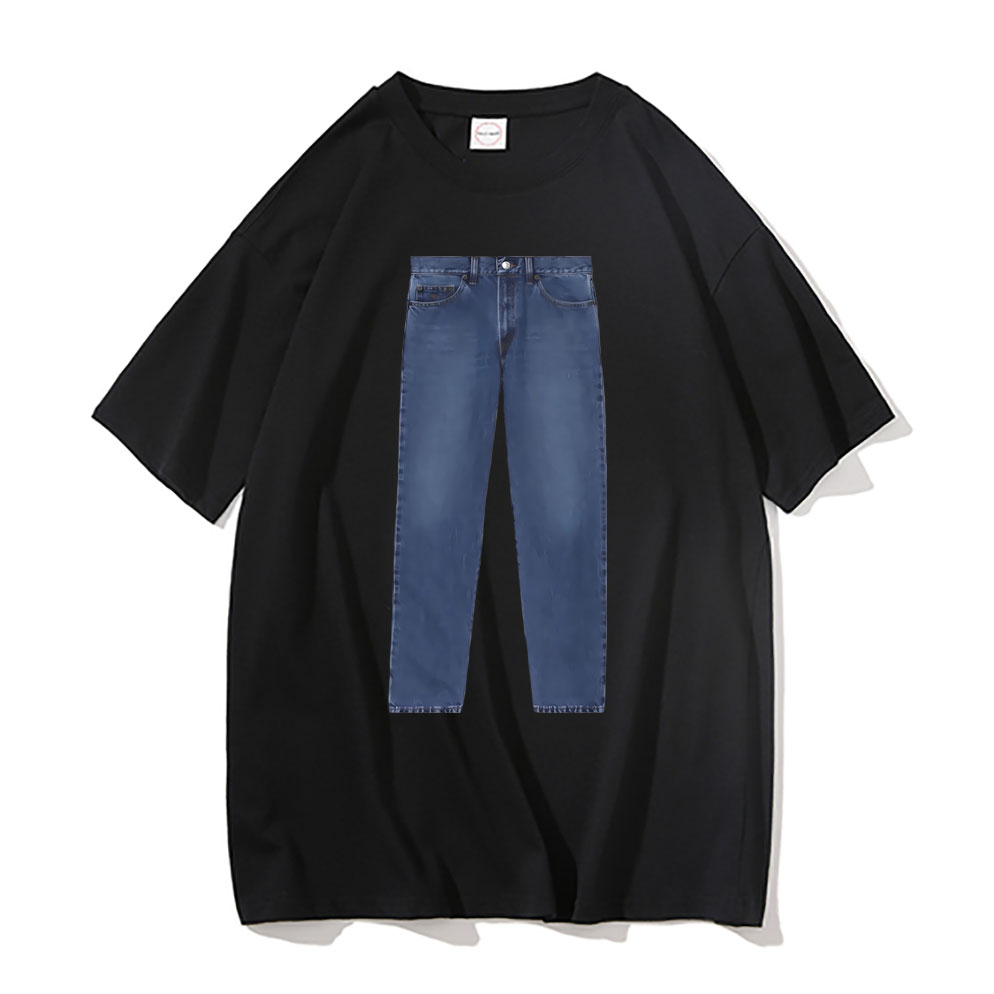 Divertente Jeans Scherzo Meme  - Jeans Shirt Fashion For Men recensione e prezzo