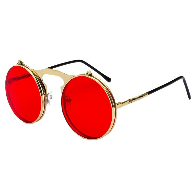 Occhiali da Sole Rotondi Rossi - Men'S Fashion Glasses recensione e prezzo