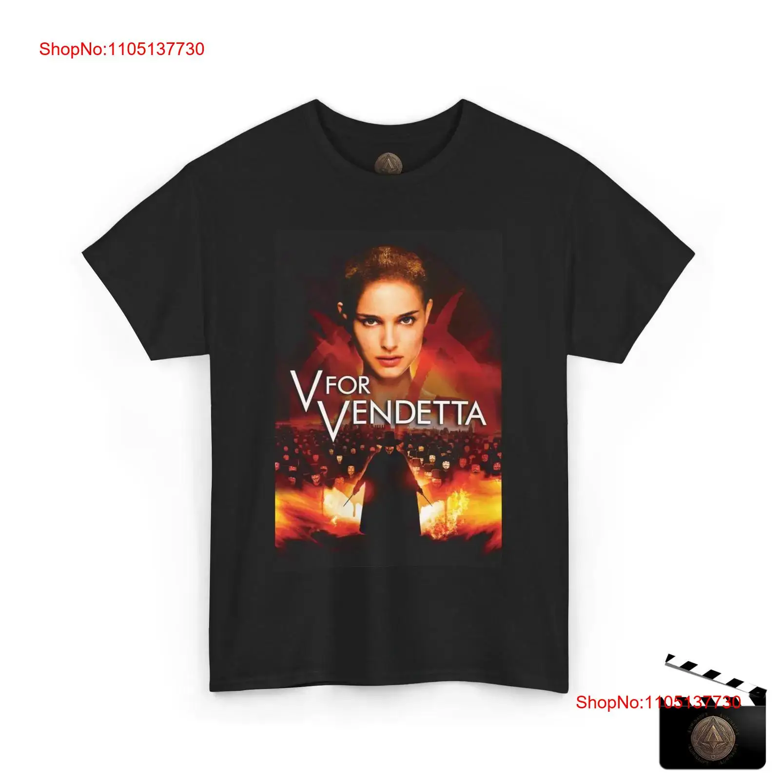 V For Vendetta Movie Poster T  - Poster Men Fashion recensione e prezzo