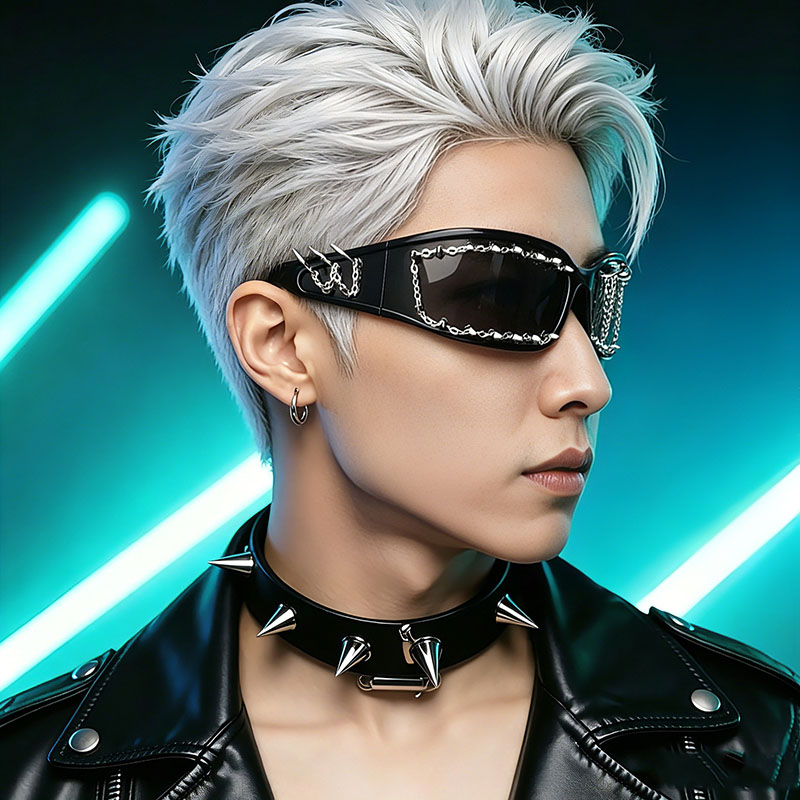 Nuovi Occhiali Gotici Punk all - Men'S Fashion Glasses recensione e prezzo