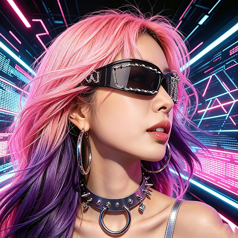 Nuovi Occhiali Gotici Punk all - Men'S Fashion Glasses recensione e prezzo