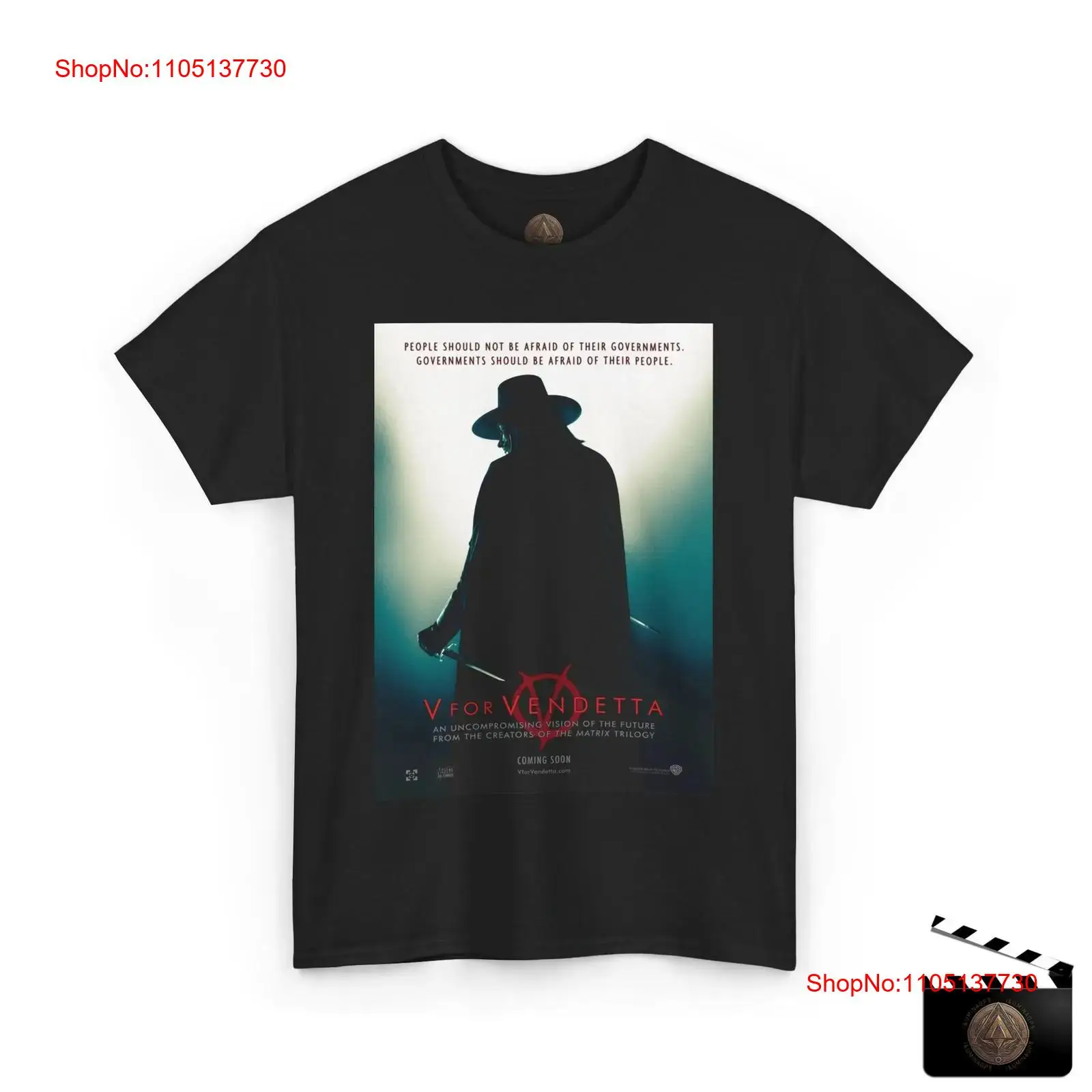 V For Vendetta Retro Movie Pos - Poster Men Fashion recensione e prezzo