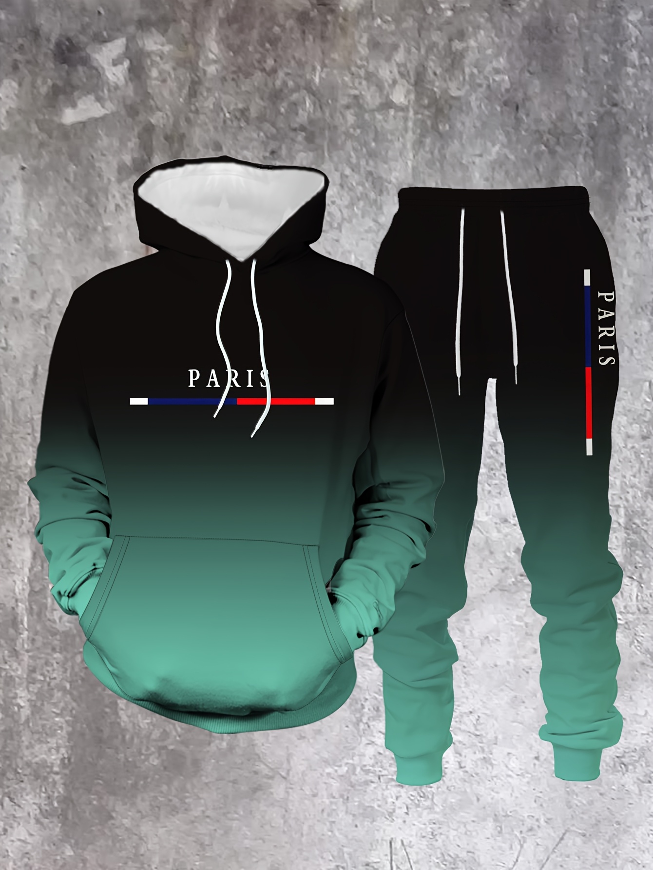 Tuta da uomo in colore sfumato - Paris Fashion Men recensione e prezzo