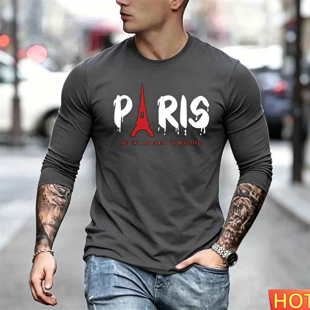 T-shirt a maniche lunghe da uo - Paris Fashion Men recensione e prezzo