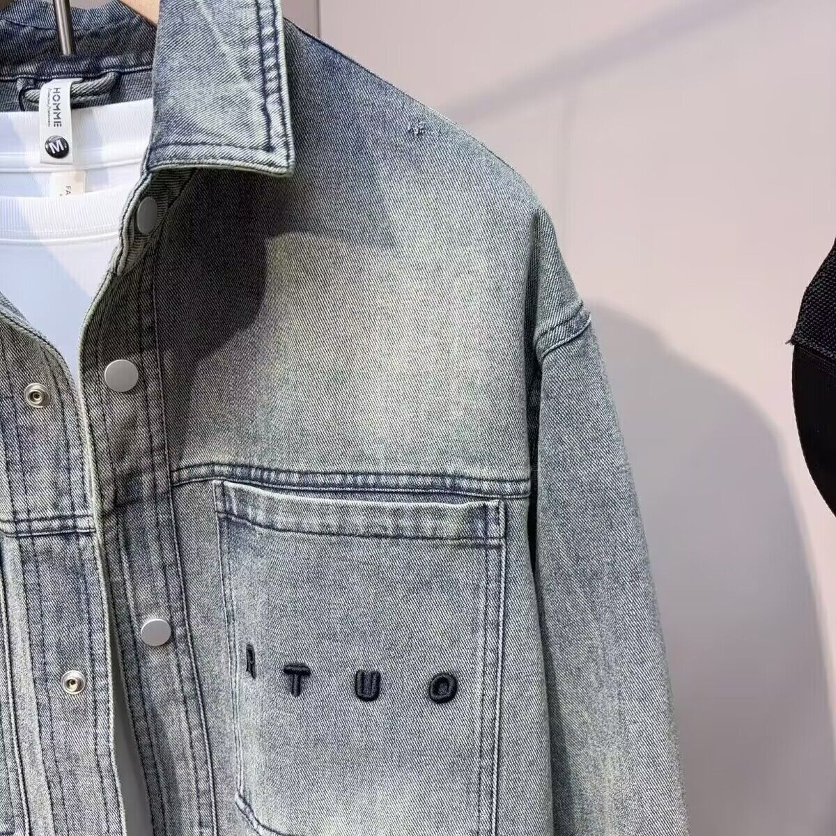 Giacca di jeans da cowboy vint - Jeans Shirt Fashion For Men recensione e prezzo