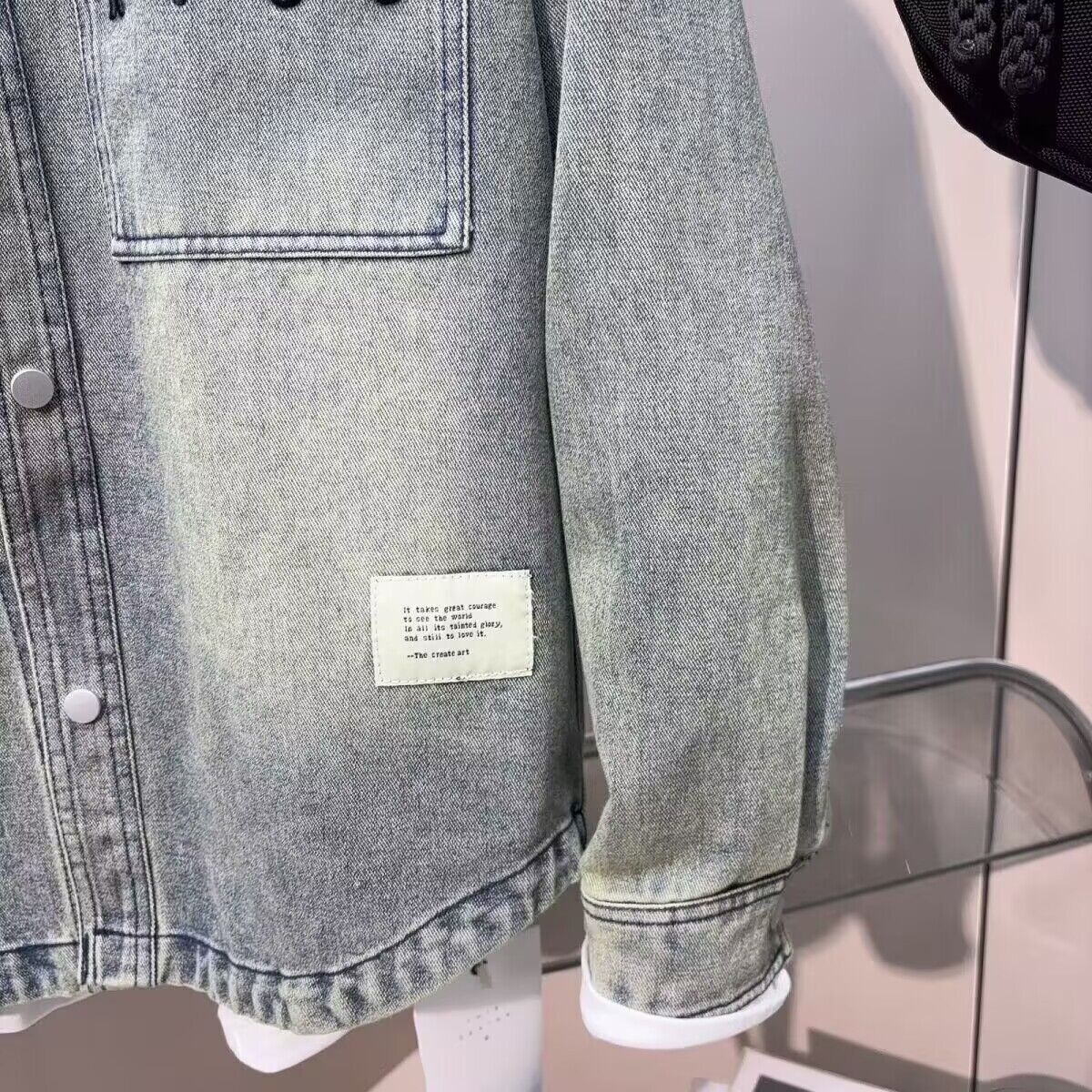 Giacca di jeans da cowboy vint - Jeans Shirt Fashion For Men recensione e prezzo