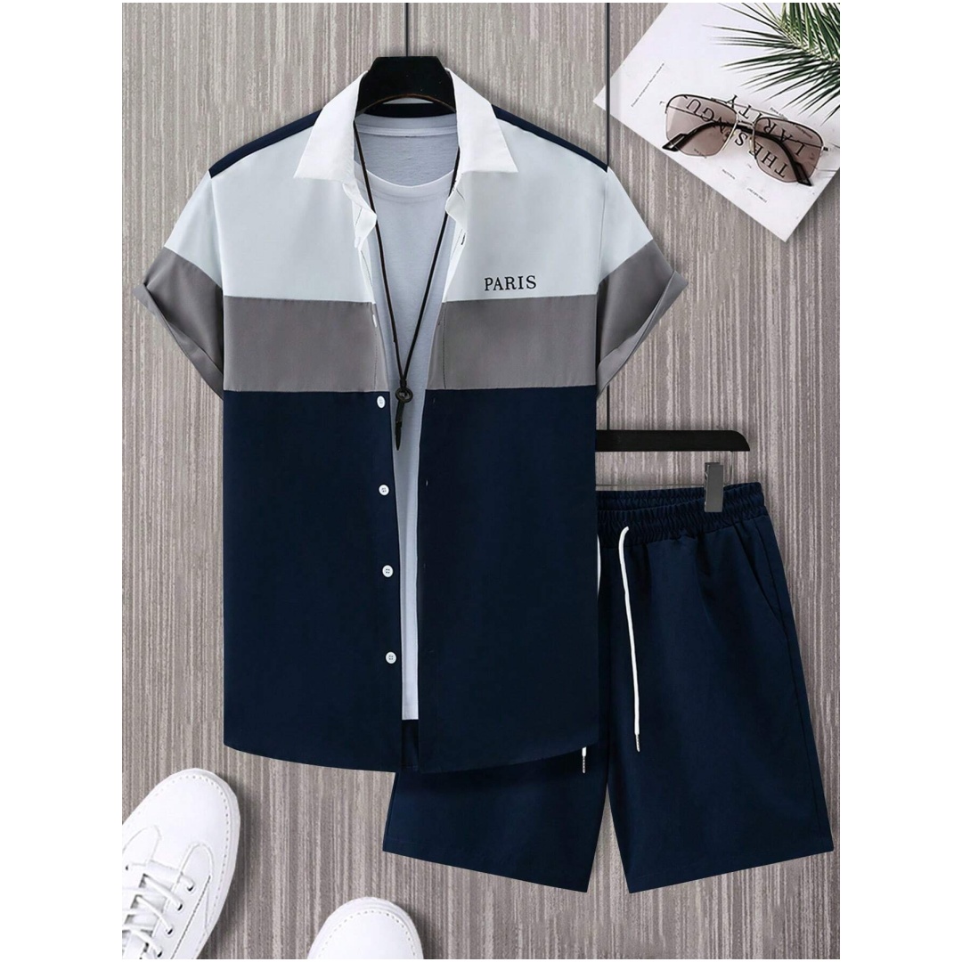 Completo da uomo alla moda blu - Men'S Fashion Undershirt recensione e prezzo