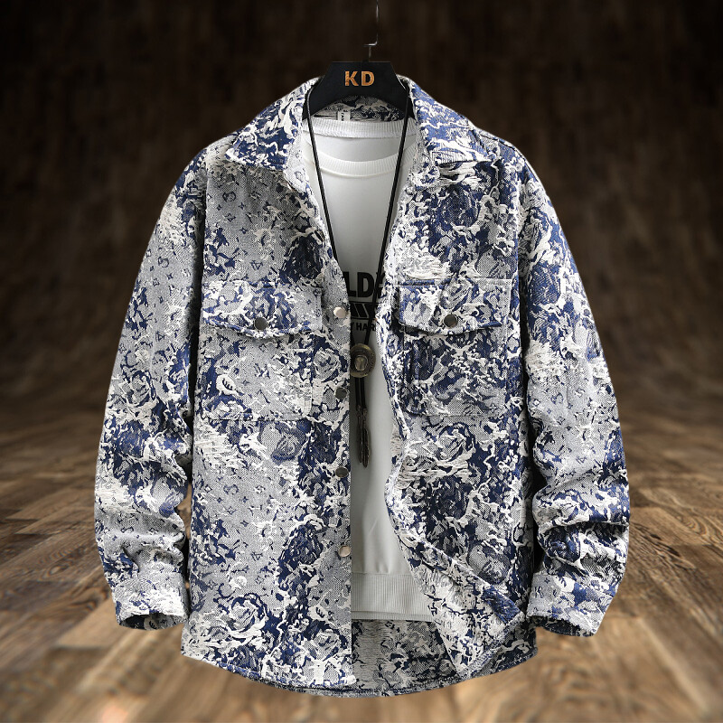Giacca di jeans Lxury da uomo  - Jeans Shirt Fashion For Men recensione e prezzo