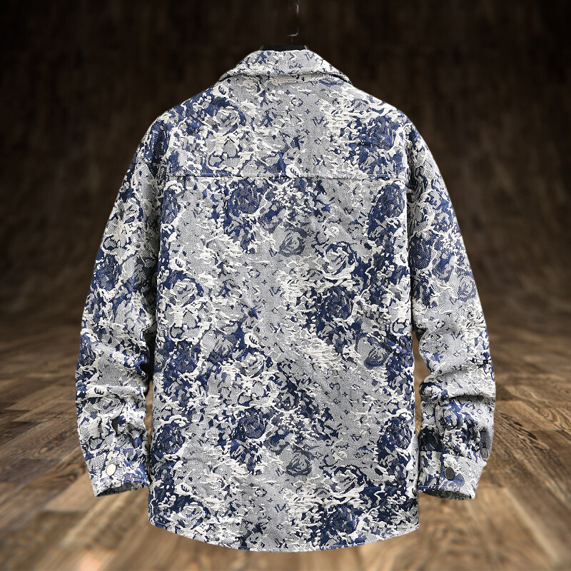 Giacca di jeans Lxury da uomo  - Jeans Shirt Fashion For Men recensione e prezzo