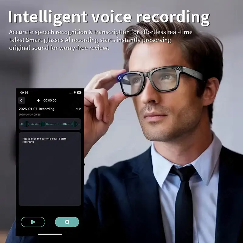 Occhiali Smart AI con Fotocame - Men'S Fashion Glasses 2026 recensione e prezzo